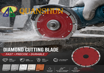 High Performance Diamond Cutting Blade, Ultra Sharp & Durable Cutting Disc for Concrete, Stone, Marble & Tile