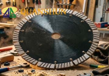 8-Inch Hot-Pressed Diamond Saw Blade wit